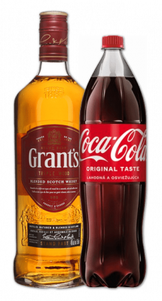 Whisky Grant´s   & Cola