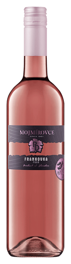 Frankovka modrá rosé Gastro Linia, Mojmírovce