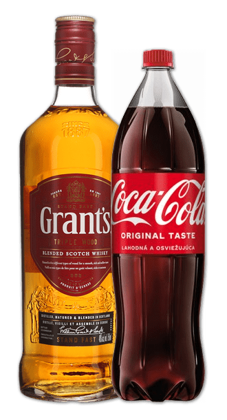 Whisky Grant´s   & Cola