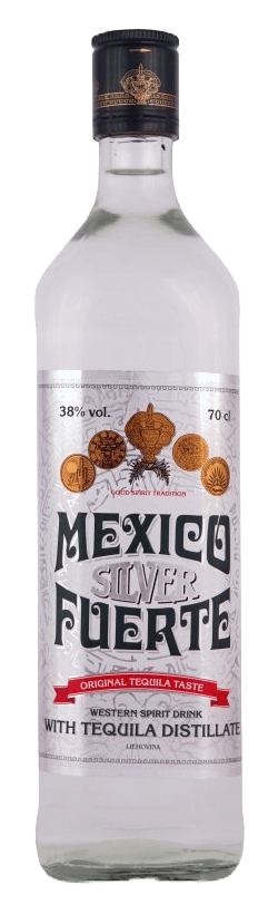 Mexico Fuerte Silver  tequila