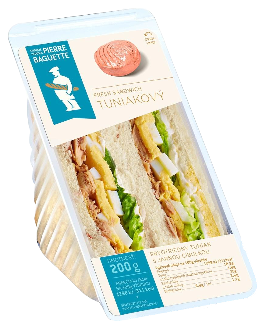 Tuniakový sendvič